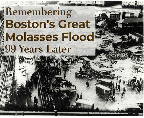 Sold Out Remembering Bostons Great Molasses Flood 99 Years Later The Loring Greenough House