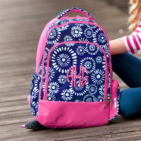 Personalized School Backpacks Monogram Backpacks For Girls