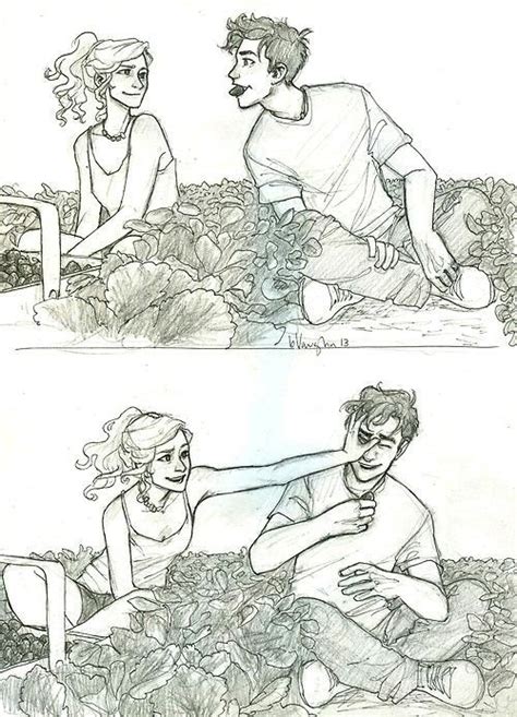 Pin By Mah7 On Art Work Percy Jackson Drawings Sketches