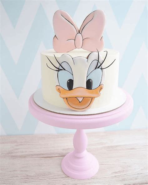 Cartoon Birthday Cake Duck Birthday Disney Birthday Cakes Minnie