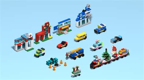 Lego Moc Advent Style City 2022 Sets By Mattking4 Rebrickable Build