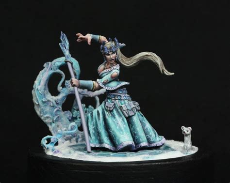 Coolminiornot Winter Witch Fantasy Miniatures Reaper Miniatures