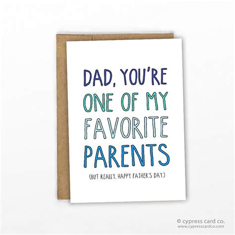 Very Funny Father S Day Cards On Etsy Cool Mom Picks