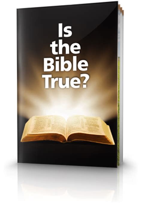 Is The Bible True United Church Of God Australia