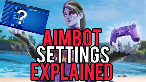 best aimbot settings explained exponential controller fortnite aim assist fortnitesettings