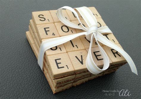 Diy Scrabble Tile Coasters Home Crafts By Ali