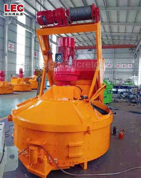 1m3 Pan Concrete Mixer Planetary Concrete Mixer