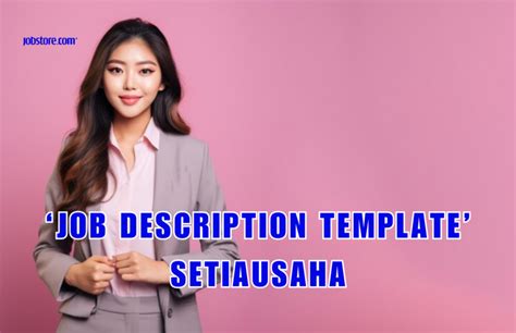 ‘job description template setiausaha jobstore careers blog malaysia s best career blog
