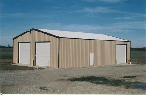 30x50x12 Steel Building Simpson All Galvalume Metal Building Kit Garage