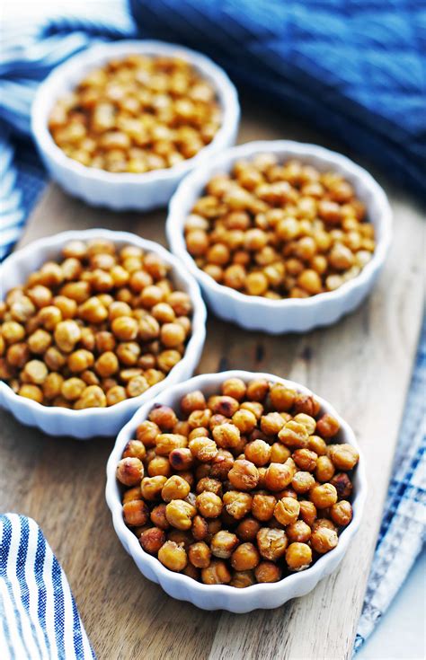 Crunchy Oven Roasted Chickpeas 4 More Ways Yay For Food