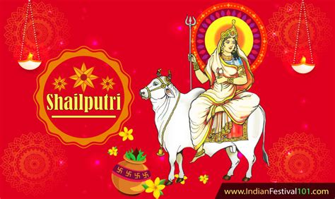 Maa Shailputri First Day Of Navratri Puja Mantra Indian Festivals