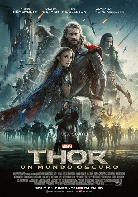 Cinebooker Thor O Mundo Sombrio Novo Poster Latino