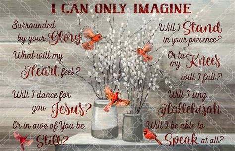 I Can Only Imagine Poster Mercyme Lyrics Poster Music Etsy