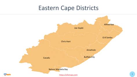 Eastern Cape Map Of South Africa Ofo Maps