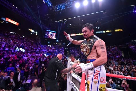 Photos Pacquiao Drops Decisions Thurman Monster Gallery Boxing News
