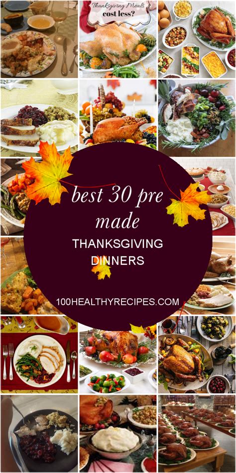 Denny's will again be offering its thanksgiving turkey dinner pack, which serves four and includes turkey, dressing, mashed potatoes, gravy, cranberry sauce and choice of side. Best 30 Pre Made Thanksgiving Dinners - Best Diet and Healthy Recipes Ever | Recipes Collection