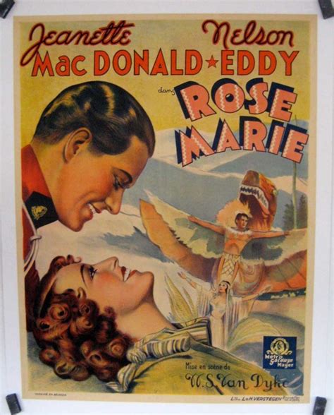 Rose Marie Movie Poster Rose Marie Movie Poster