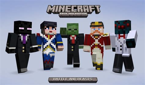 Battle And Beasts Skin Pack Detailed For Minecraft