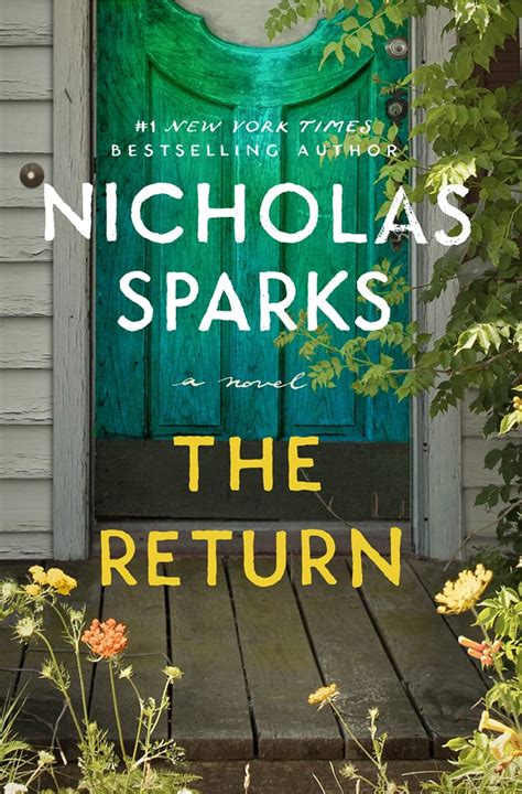 The Return By Nicholas Sparks The Best New Books Of September 2020