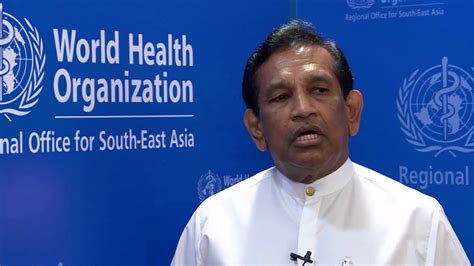 Interview With Dr Senaratne Minister Of Health Nutrition And