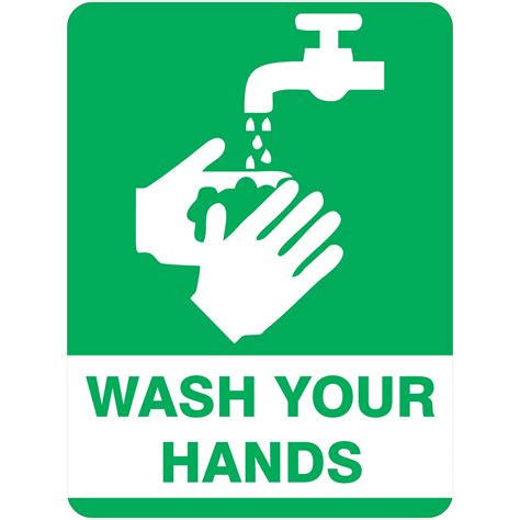 Wash Your Hands Sign Printable