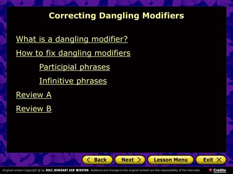 🎉 How to fix a misplaced modifier. Examples of Dangling Modifiers. 2019 ...
