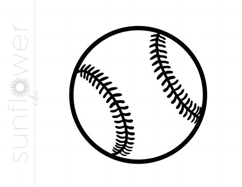 Baseball Svg Baseball Clipart Baseball Silhouette Cut File Etsy Denmark