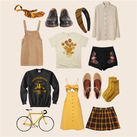 Pin By Hannah Monterey On My Aesthetic Hufflepuff Outfit Harry