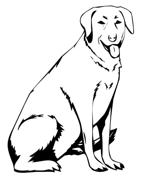 Labrador Coloring Page At Free Printable Colorings