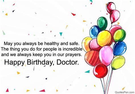 Birthday Wishes For Doctor Happy Bday Doc Quotes Messages