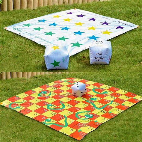 Buy Nigma Outdoor Board Games 2 In 1 Giant Snakes And Ladders