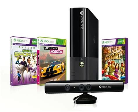 Microsoft Xbox 360 Kinect Bundle 500gb Stingray Design Forza