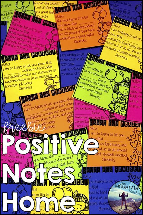 Free Printable Positive Notes For Students Web Use These Templates To