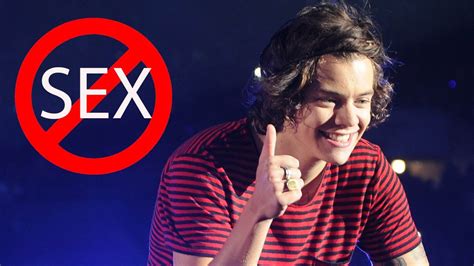 Harry Styles Says No More Sex Youtube