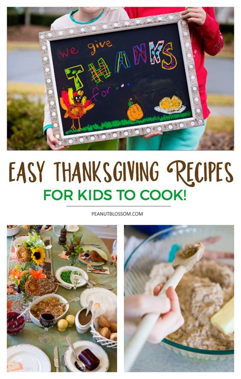 Happy thanksgiving with recipes and crafts for kids. 5 easy Thanksgiving recipes for kids that will blow you ...