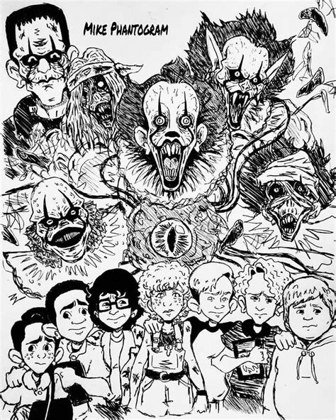 31 Horror Movie Coloring Pages Fareeza Crazy