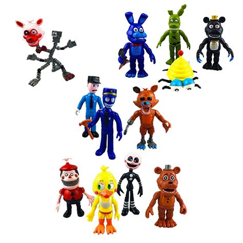 Five Nights At Freddys Action Figures Toys Dolls 4 Inch