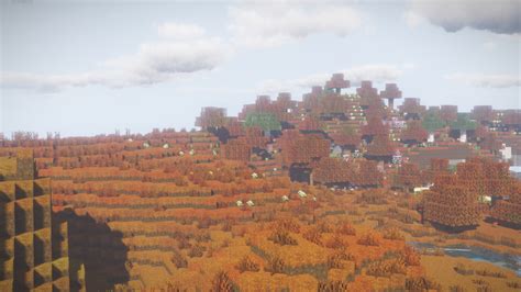 Autumn Default Minecraft Texture Pack