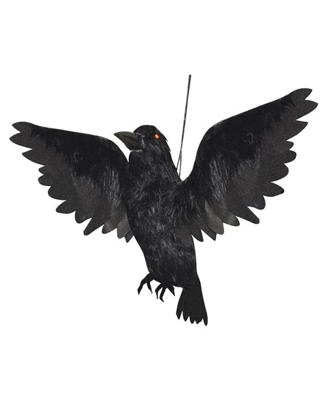 Wing Flapping Raven Halloween Animatronic Order Karneval Universe