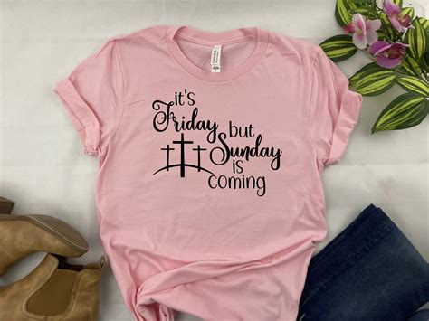 Svg Its Friday But Sunday Is Coming Cricut Instant Etsy