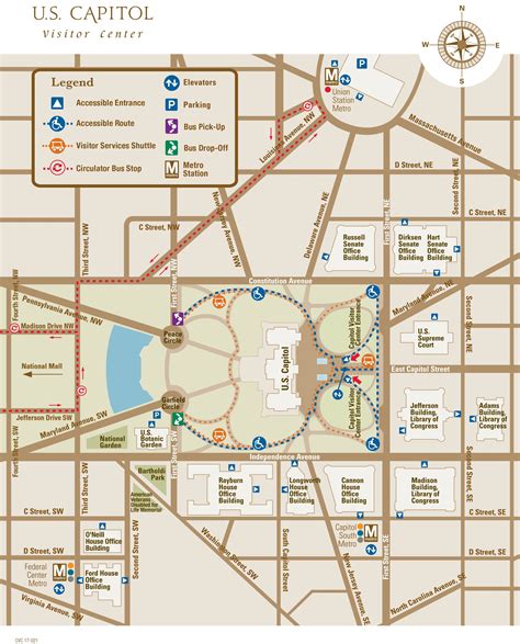 Us Capitol Map With Images National Mall Map National Mall