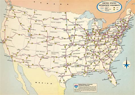 Western Usa Road Map United States Map