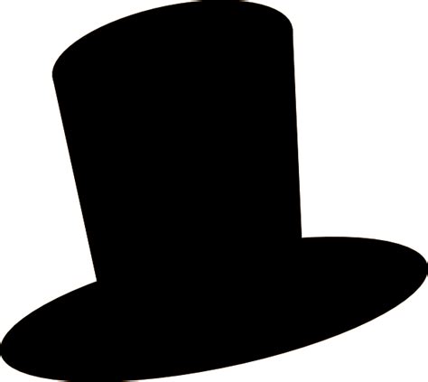 Hat Black And White Top Hat Clipart 2 Wikiclipart