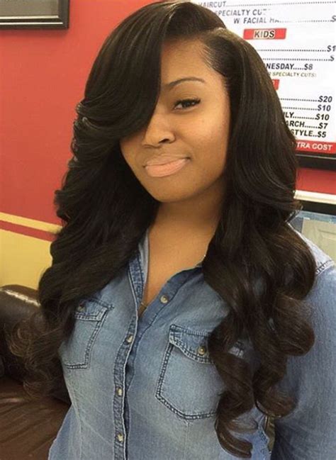 16 Gorgeous Sew In Hairstyles That Will Rock Human Hair Exim