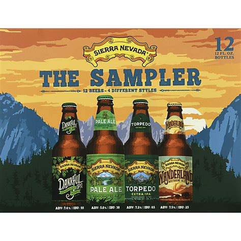 Sierra Nevada The Sampler Beer Variety Pack 12 12 Fl Oz Bottles