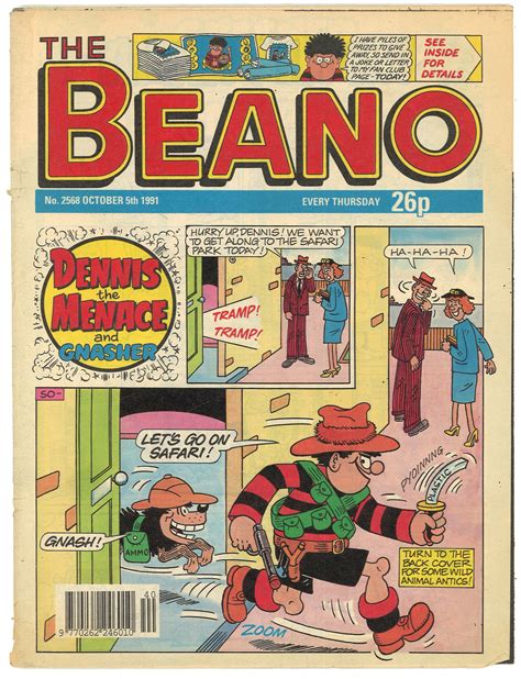 Beano No 2568 Oct 5 1991 Uk Original British Vintage Comics Etsy