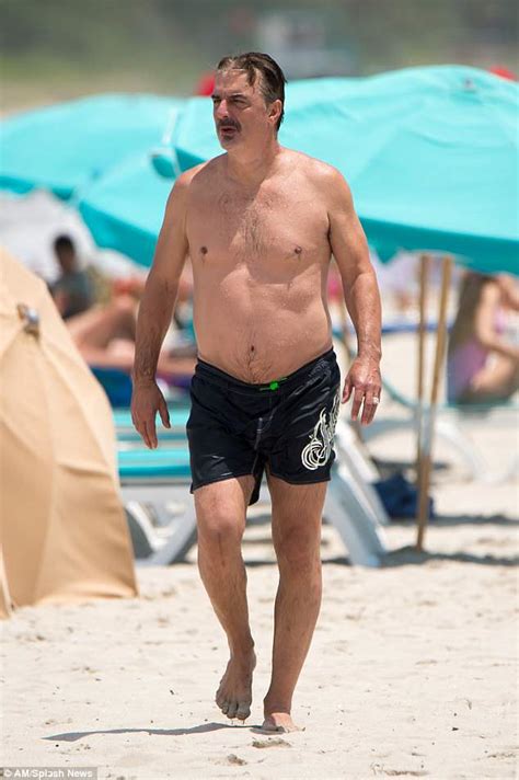 Chris Noth Goes Shirtless For Ocean Swim While On Holiday In Miami Daily Mail Online