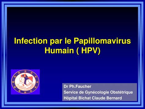 Ppt Infection Par Le Papillomavirus Humain Hpv Powerpoint
