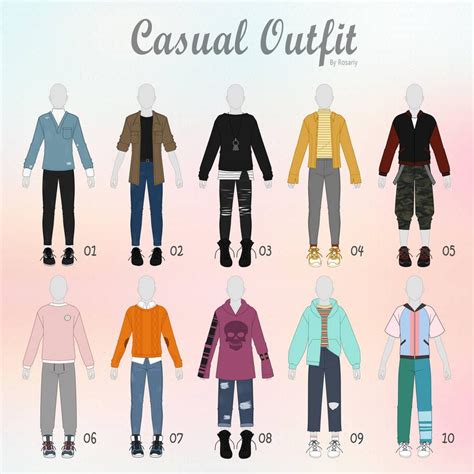 Open 310 Casual Outfit Adopts 30 Male By Deviantart