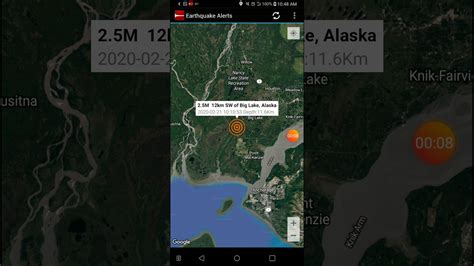 Sirens blare as thousands of people evacuate alaska's coastal towns following an 8.2 magnitude earthquake that has triggered tsunami warnings. 2.5 Earthquake Big Lake, Alaska 21-2-20 - YouTube